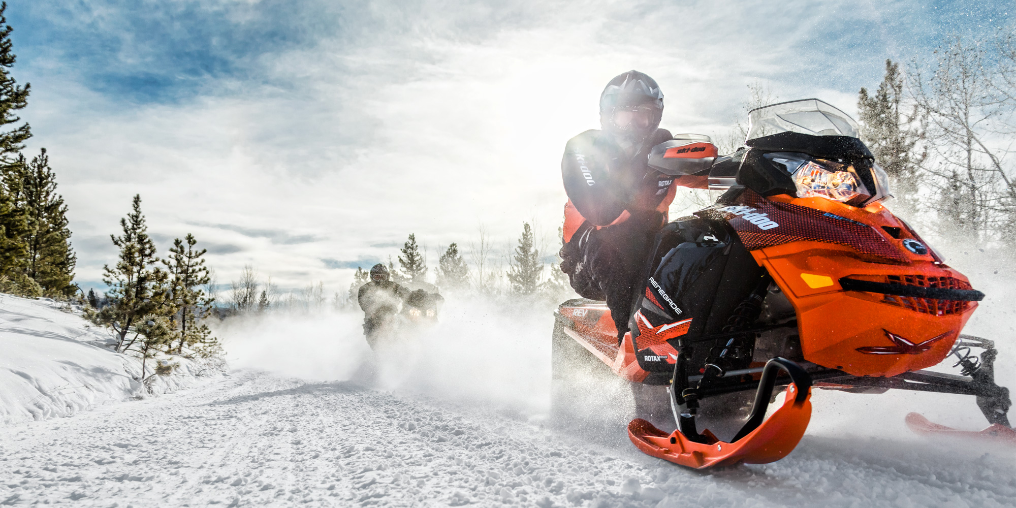 Ski Doo Freeride 154 в горах